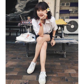 SƠ MI TRẮNG NGẮN TAY