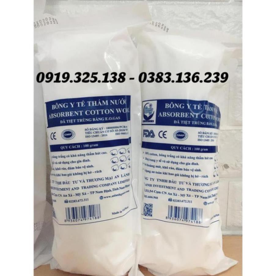 Bông y tế An Lành 100G