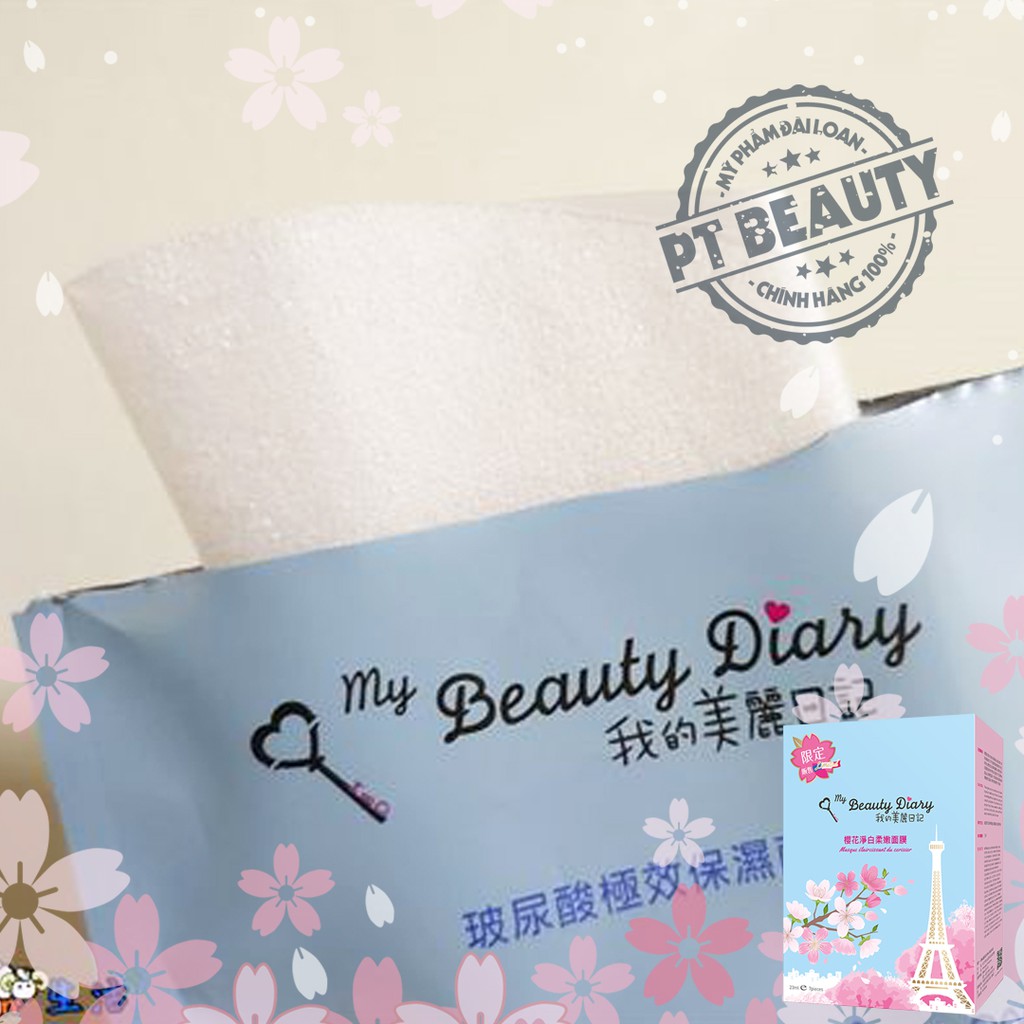 Mặt Nạ My Beauty Diary Hoa Đào Hôp 7 Miếng