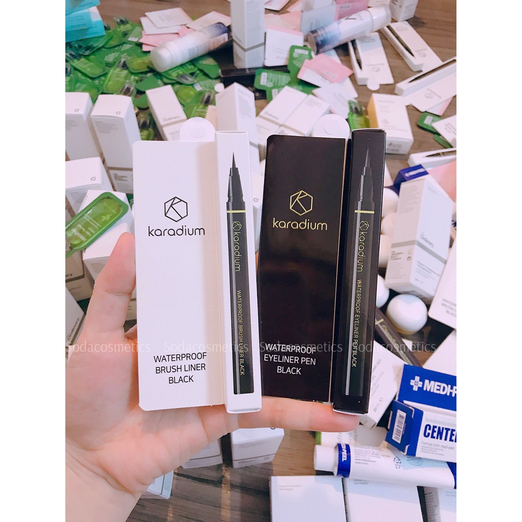 Kẻ mắt 𝗞𝗮𝗿𝗮𝗱𝗶𝘂𝗺 𝗪𝗮𝘁𝗲𝗿𝗽𝗿𝗼𝗼𝗳 𝗕𝗿𝘂𝘀𝗵 𝗟𝗶𝗻𝗲𝗿