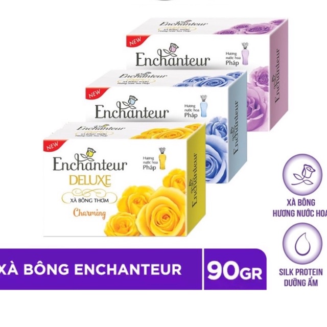 COMBO 3 cục Sà bông nước hoa ENCHANTER 90g📌