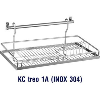 kệ chén bát treo móc 1 tầng inox304, kệ chén treo đủ size
