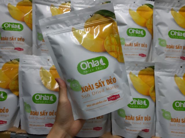 Xoài Sấy Dẻo Chua Ngọt Ohla túi 500gr