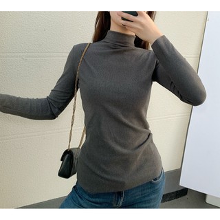 Áo Giữ Nhiệt Nữ Cổ Cao 3cm