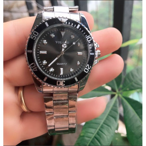 Đồng hồ nam dây thép YOLAKO đẳng cấp phái mạnh