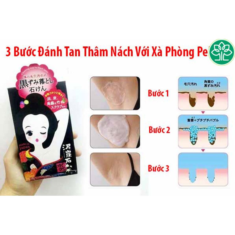 ( Phân phối chính hãng) Xà Phòng Pelican Giảm Thâm Vùng Da Dưới Cánh Tay 100g