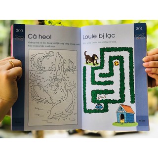 Sách Brain Quest WorkBook Sách phát triển tư duy cho trẻ 4 - 7 tuổi Bìa mềm in màu Á Châu Books