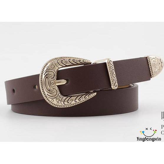 Khóa thắt lưng dây kim loại phong cách cổ điển sang trọng dành cho cả nam và nữ