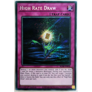 [Thẻ Yugioh] High Rate Draw |EN| Secret Rare