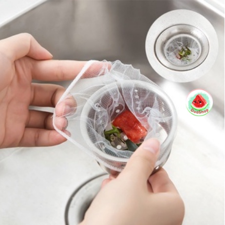 Gói 100 túi lọc rác bồn rửa bát 🍉Duashop🍉