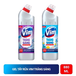 Gel tẩy rửa Vim trắng sáng siêu sạch