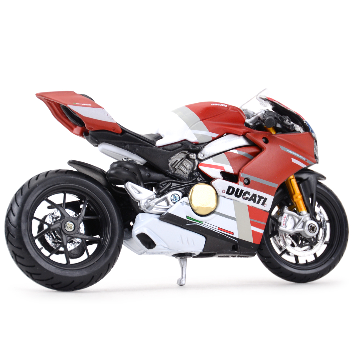 Maisto 1:18 Ducati Panigale V4 S Corse Die Cast Đồ chơi mô hình tĩnh mô tô sưu tầm