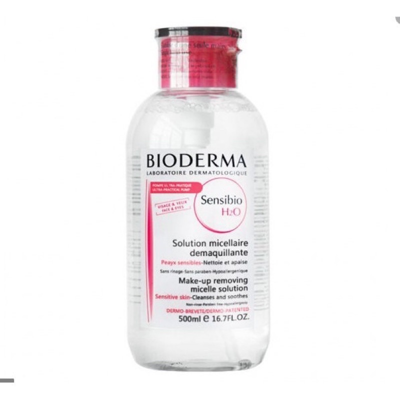 [CHUẨN AUTH] Nước Tẩy Trang bioderma pháp H2O Xanh-Hồng