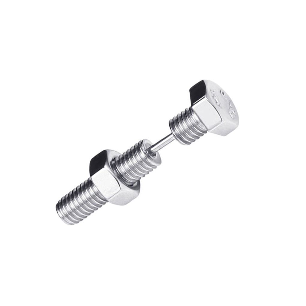 1 Khuyên Tai Bằng Thép Titan Phong Cách Halloween Cá Tính