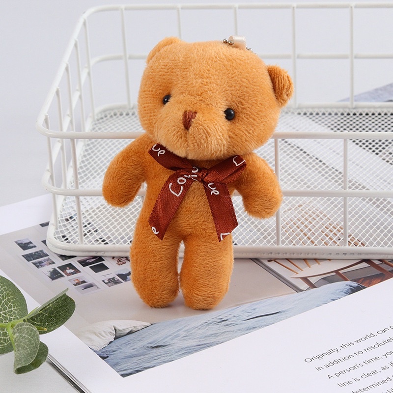 Móc khóa Gấu bông chất liệu PP cotton siêu mềm ,siêu dễ thương