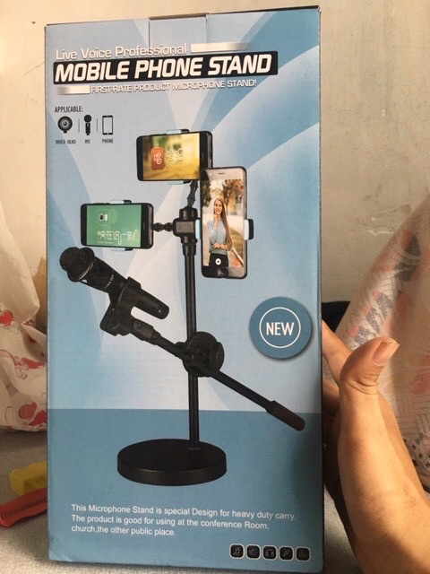 Chân Gía Kẹp Điện Thoại 5 Trong 1