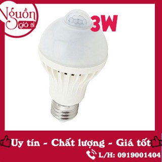 Bóng đèn cảm ứng hồng ngoại 3W ( chuyển động ) ánh sáng trắng tiết kiệm điện