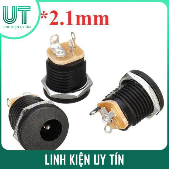 Jack Nguồn DC-022 5.5*2.1mm có ren ốc