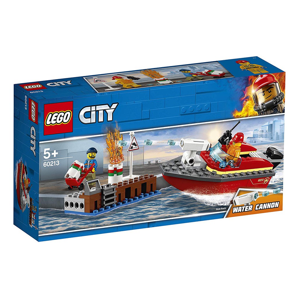 [Mã LIFEUPALL50K giảm 50K đơn 200K] LEGO CITY 60213 Cứa Hỏa Bến Tàu ( 97 Chi tiết)
