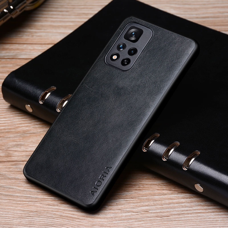 Ốp Bao Da Điện Thoại Phong Cách vintage Cho xiaomi redmi note 11 5g redmi note 11 pro plus 5g