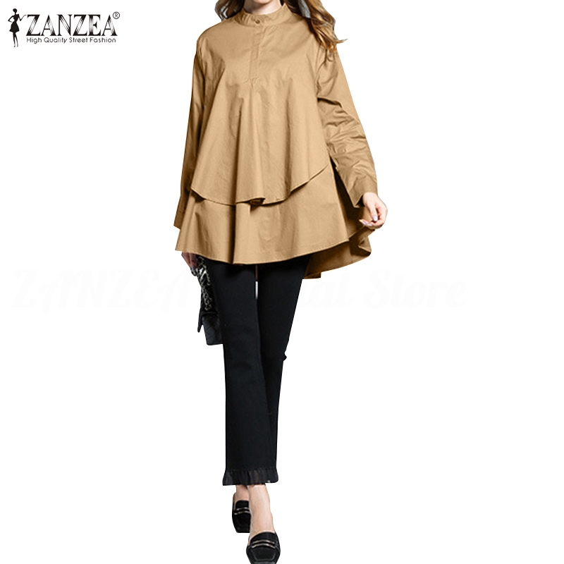 ZANZEA Áo kiểu dài tay thời trang cho nữ