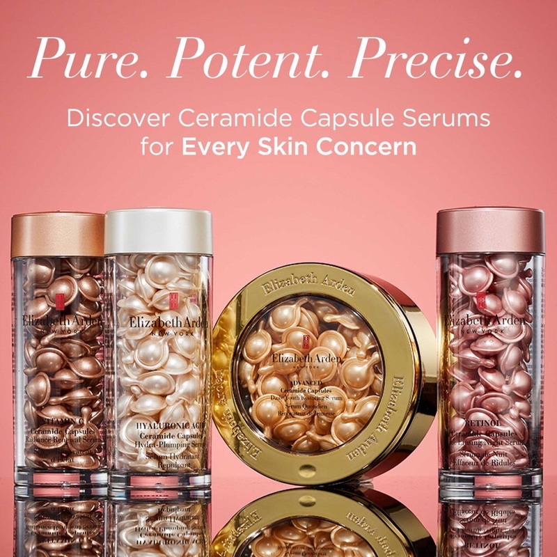 Viên tinh chất dưỡng ẩm căng bóng da Elizabeth Arden Advanced Ceramide Capsules Daily Youth Restoring Serum
