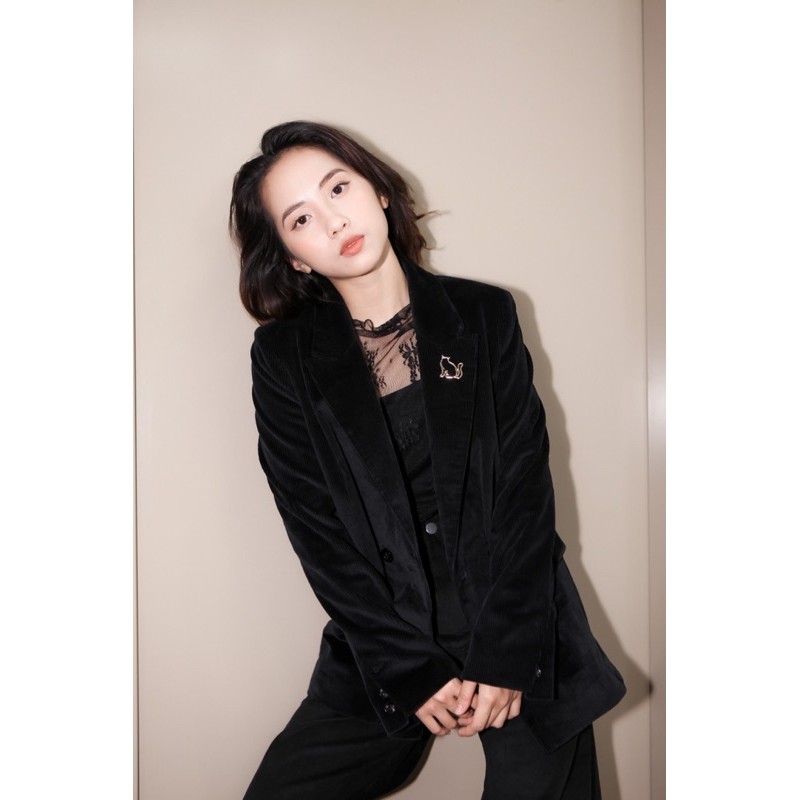 Áo blazer nhung tăm cho nữ | CORDUROY BLAZER | BigBuy360 - bigbuy360.vn