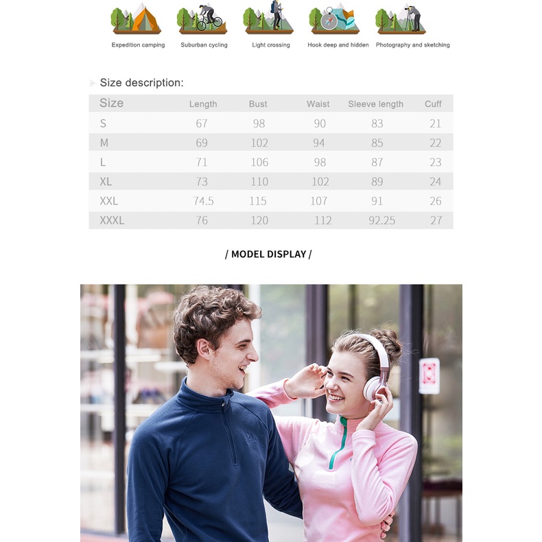 Áo khoác CAMEL lông cừu hai mặt thời trang ngoài trời dành cho nam