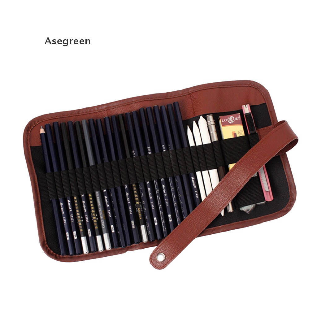 Túi đựng 24 cây bút chì vẽ phác thảo tiện dụng