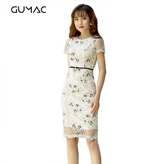Đầm ren họa tiết GUMAC MS08931_TRANG