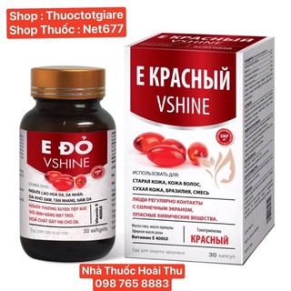 Vitamin E Đỏ Vshine - Chính hãng