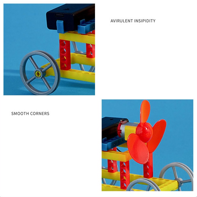 Đồ chơi thí nghiệm vật lý - ô tô quạt gió mới nhất 2022