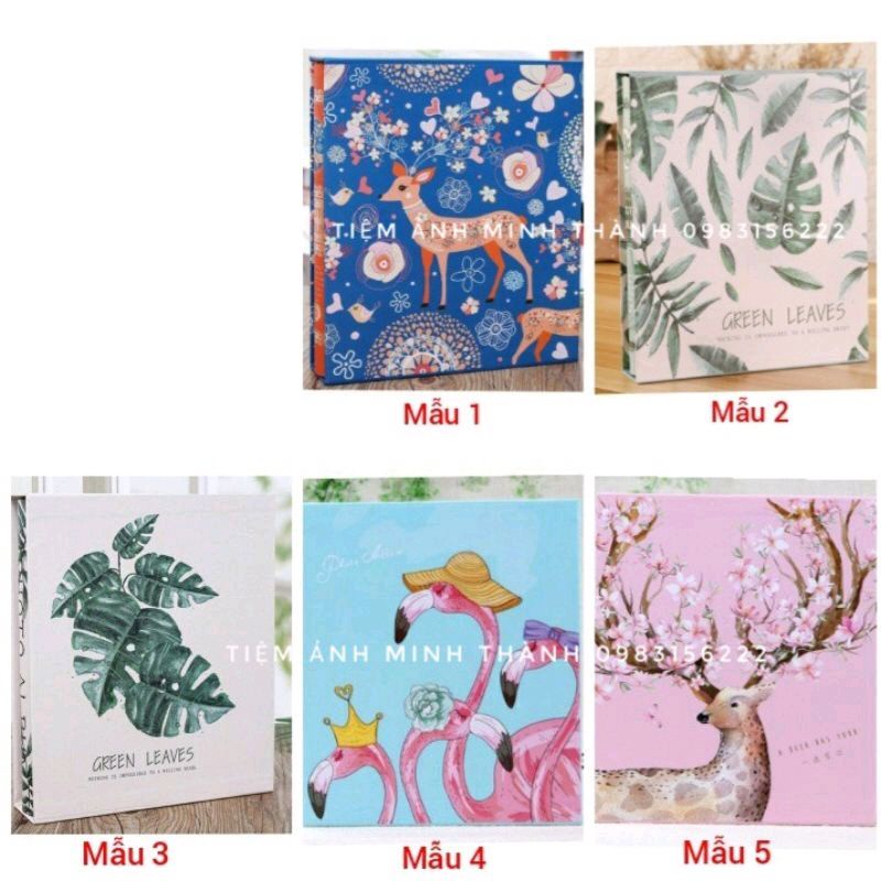 [ GIÁ SỐC]ALBUM ẢNH 6x9 , 7x10 ĐỰNG ĐƯỢC 400 TẤM KÈM HỘP