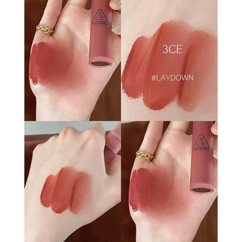 Son 3CE Blur Water Tint #LayDown - Hồng nâu sale 40%