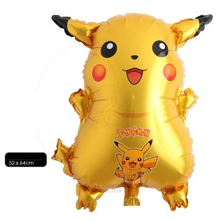 Bong bóng nhôm họa tiết Pikachu Pokemon GO