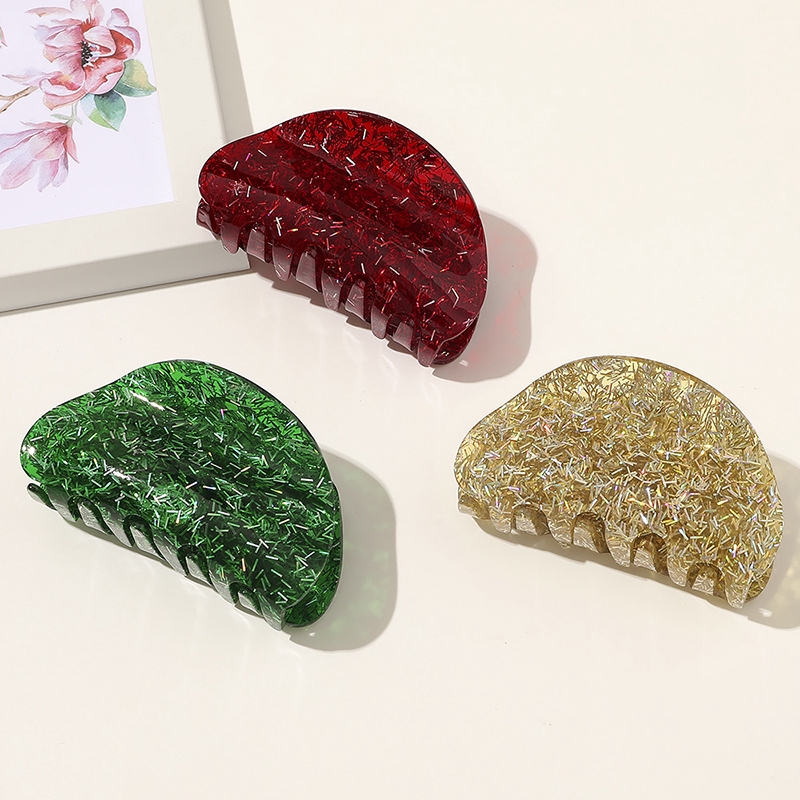 Kẹp tóc họa tiết vân đá xinh xắn thời trang