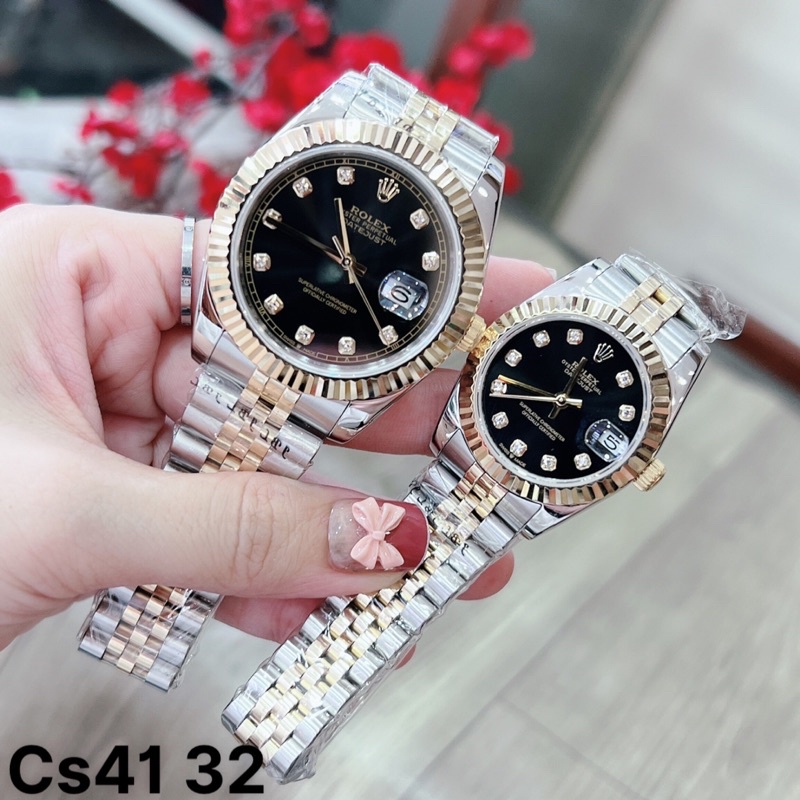 Đồng Hồ Rolex Nam Nữ - Máy Cơ Nhật - Hàng Cao Cấp Bảo Hành 24 Tháng