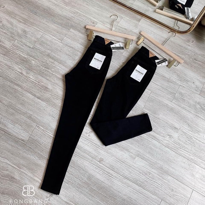 QUÀN JEAN DÀI ỐNG ÔM LƯNG CAO
