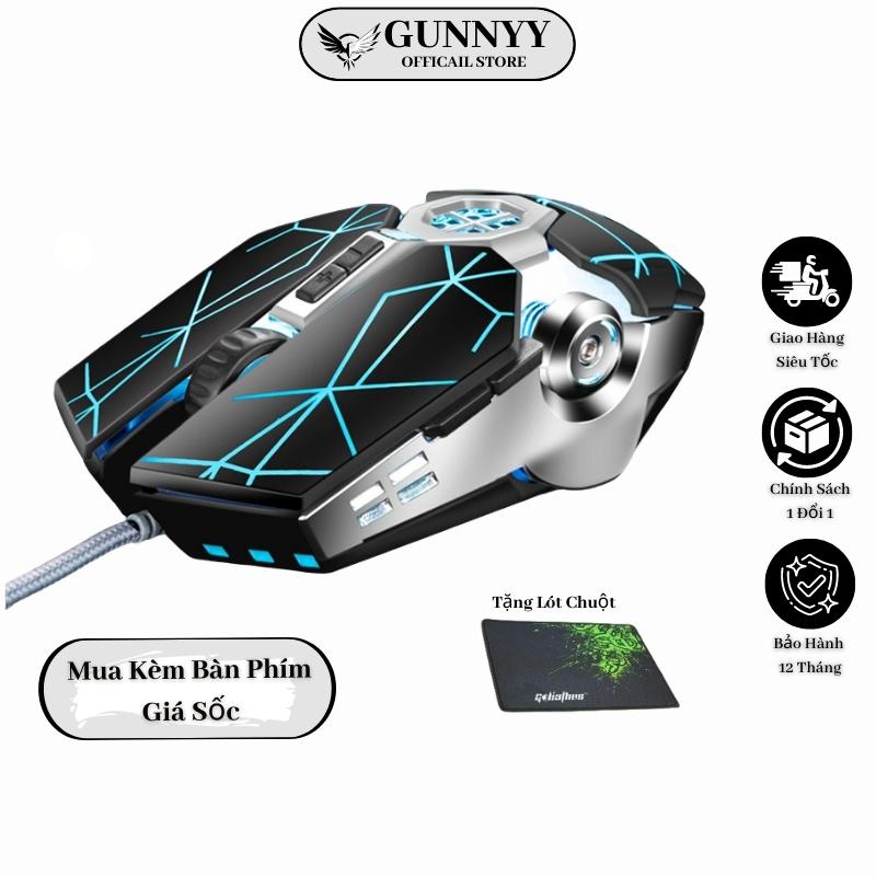 Chuột máy tính có dây 💝𝐅𝐑𝐄𝐄 𝐒𝐇𝐈𝐏💝chuột Gaming Máy Tính Có Dây, đèn LED nháy đổi liên tục siêu chất