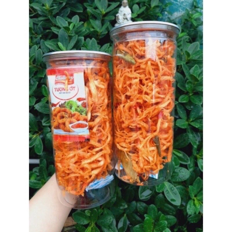 Mực xé sợi sốt tomyum - Ăn vặt Vitfood | BigBuy360 - bigbuy360.vn