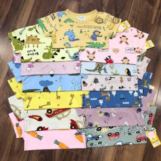 Combo bộ cộc tràn hình cho bé trai + quần chip