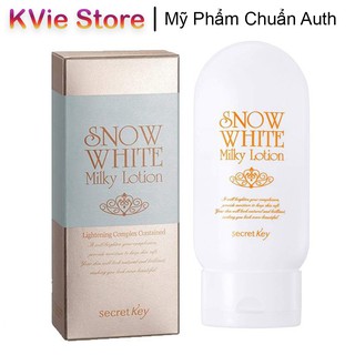 Sữa Dưỡng Trắng Da Secret Key Snow White Milky Lotion Hàn Quốc 120g