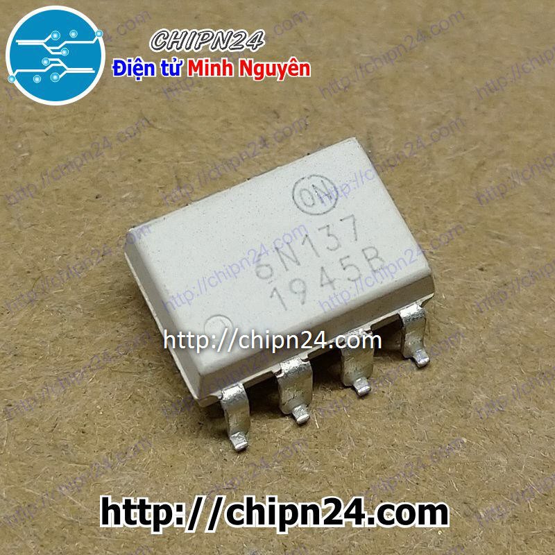 [2 CON] IC 6N137 SOP-8 Trắng (SMD Dán) (6N137M 6N137SDM)