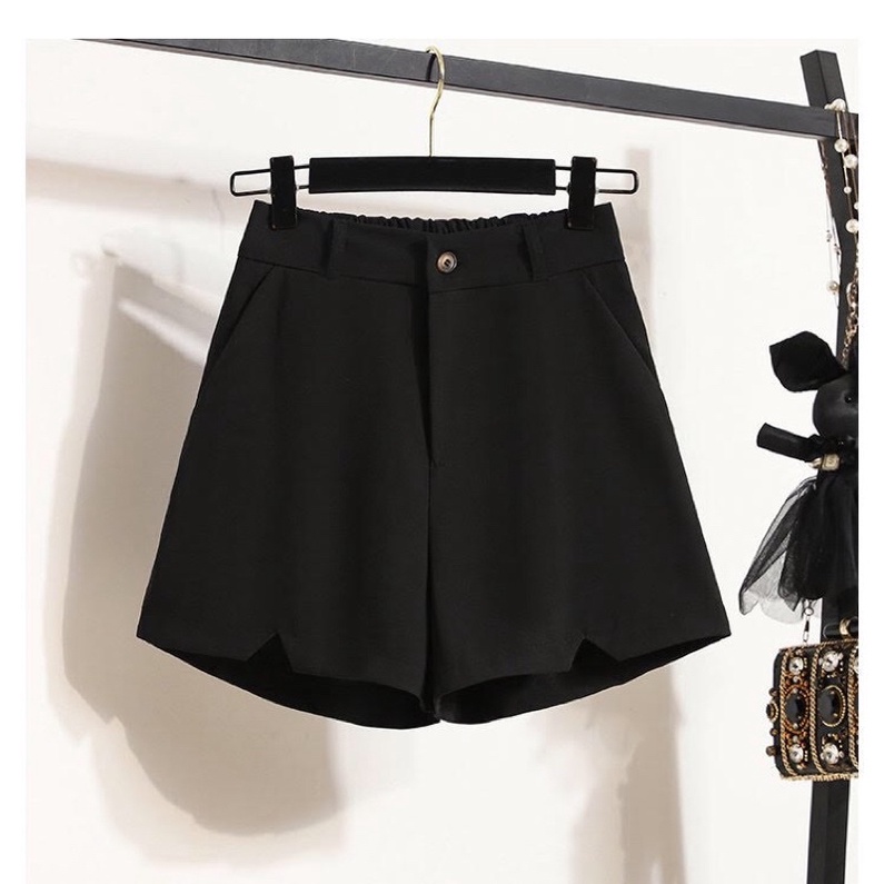 Quần short big size lai xẻ V size lớn 60-90kg
