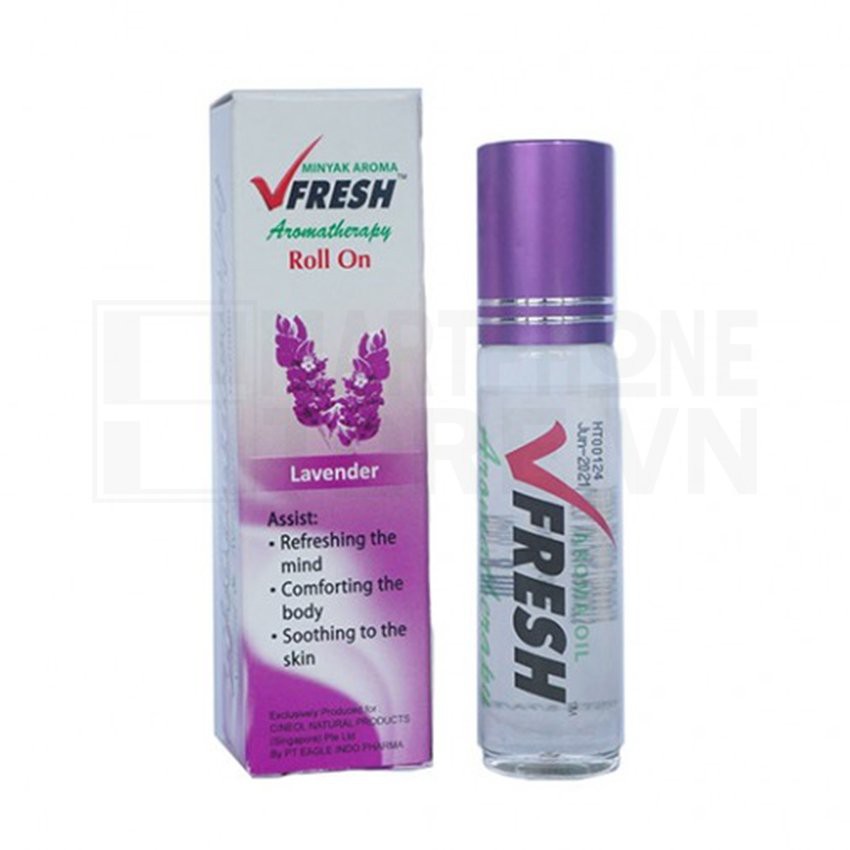 Combo 12 chai dầu gió vfresh hương Lavender 4ml