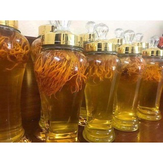 Bình  sâm thuỷ tinh ngâm rượu