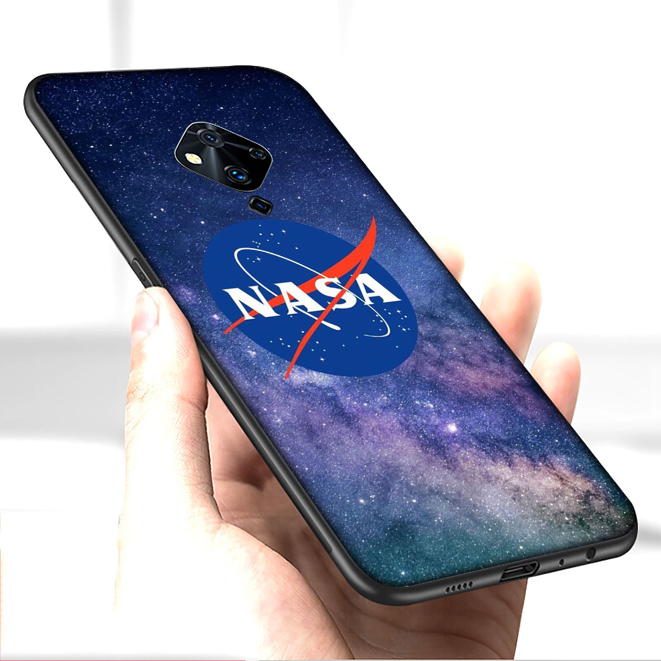 NASA Ốp Lưng Phong Cách Vũ Trụ Cho Vivo V5 Lite V7 Plus V5S Y67 Y75 Y79 Y66 V9 Y85 Y89 X50 Pro Y20 Y11 Y53