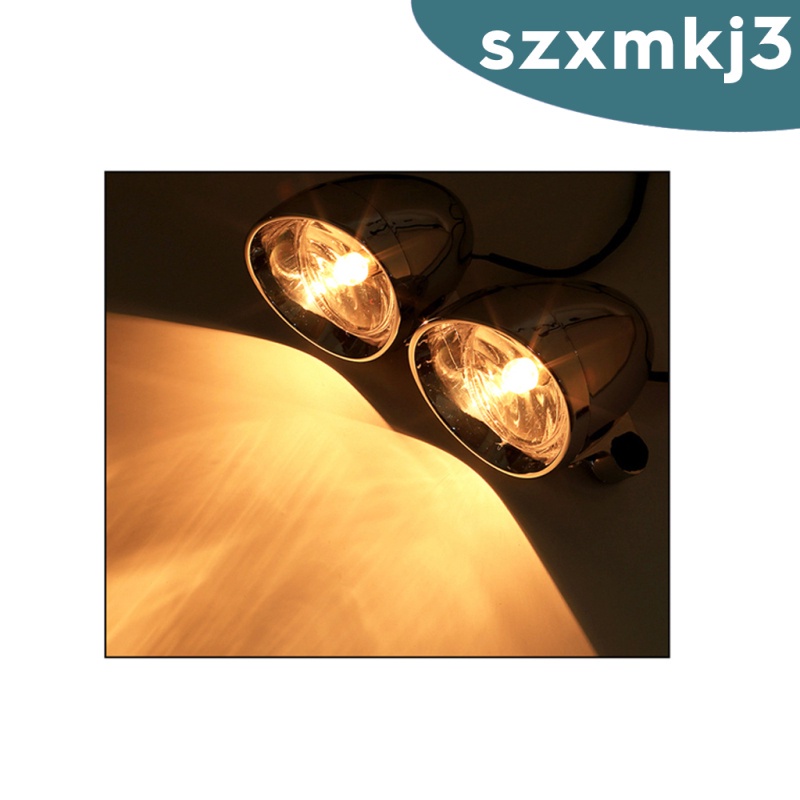 Đèn Pha Chống Sương Mù Phong Cách Retro 10W 12V Szxmkj3 Dành Cho Xe Mô Tô