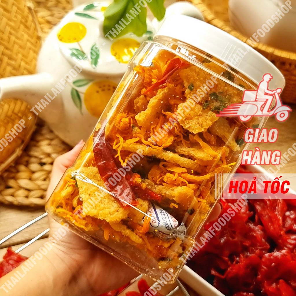 Cơm Cháy Xốc Khô Gà Hộp 500Gram