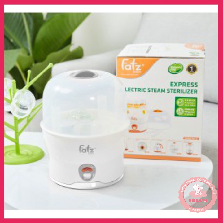 Máy Tiệt Trùng Bằng Hơi Nước 6 Bình Fatzbaby FB4019SL - Bảo Hành 1 Năm